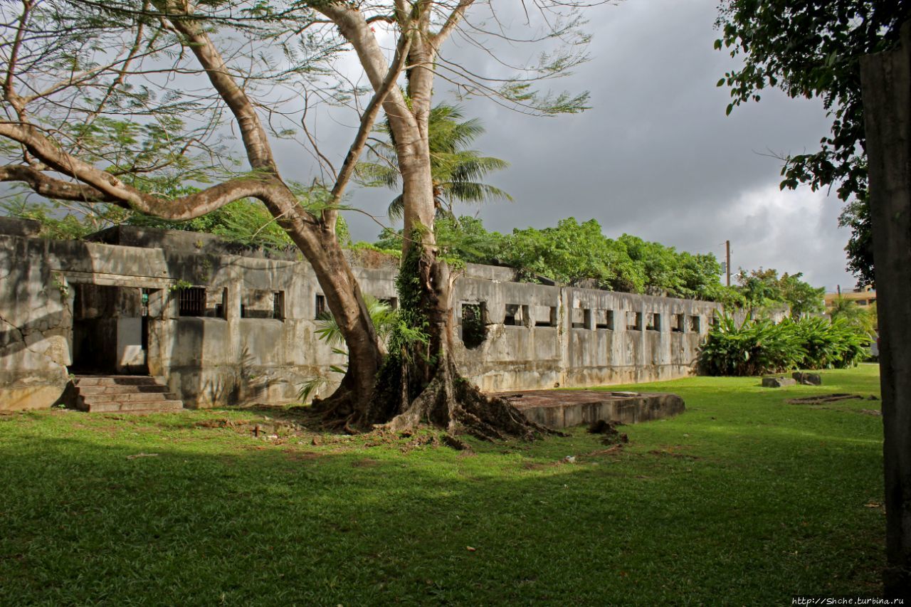 Старая японская тюрьма Гарапан, остров Сайпан, Марианские острова