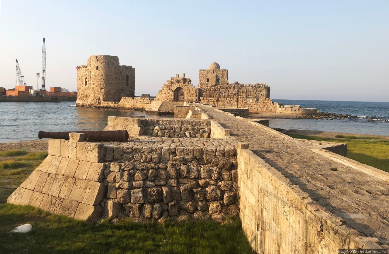Морской замок Сидона Сайда, Ливан
