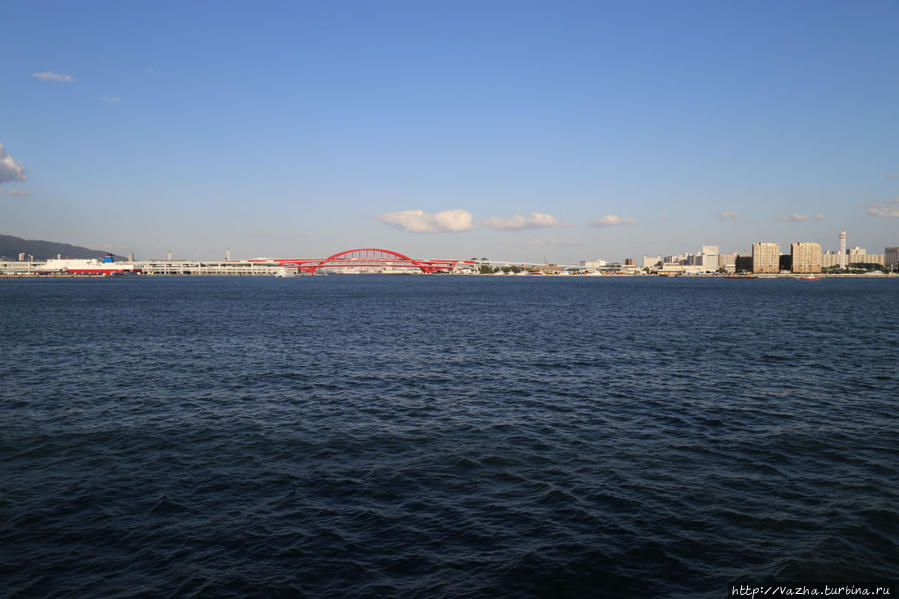 Прогулка на катере по Осакскому заливу