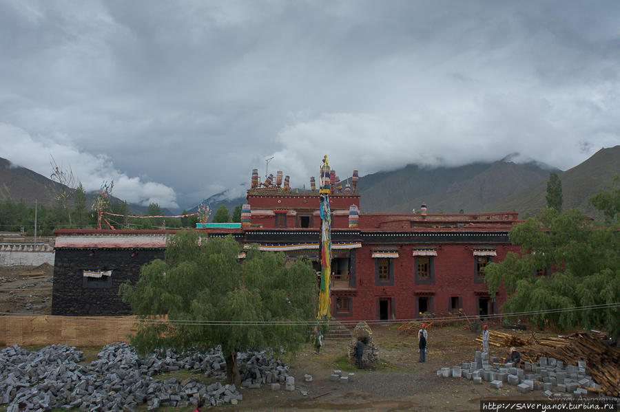 Храм защитников в Самье Тибет, Китай