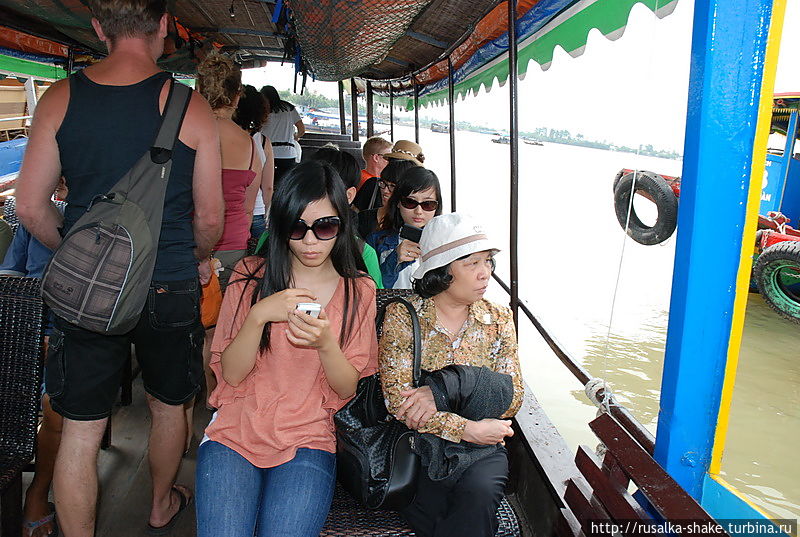 Экскурсия в дельту Меконга Лонгсюен, Вьетнам