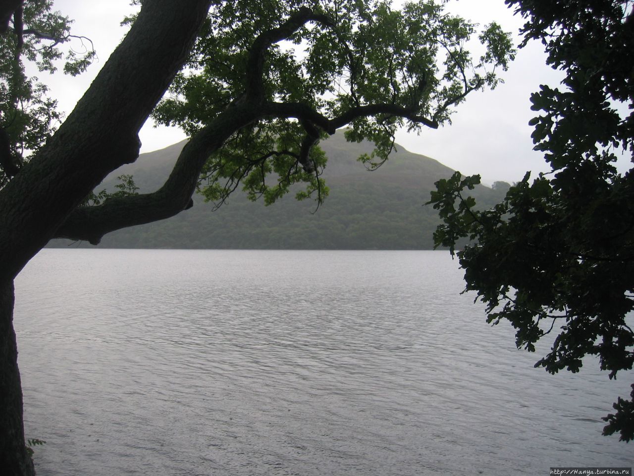 Озеро  Ullswater Лейк-Дистрикт Национальный Парк, Великобритания