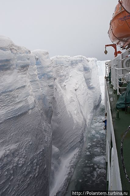 Снимок с 4-ой палубы... Атка Айспорт, Антарктида
