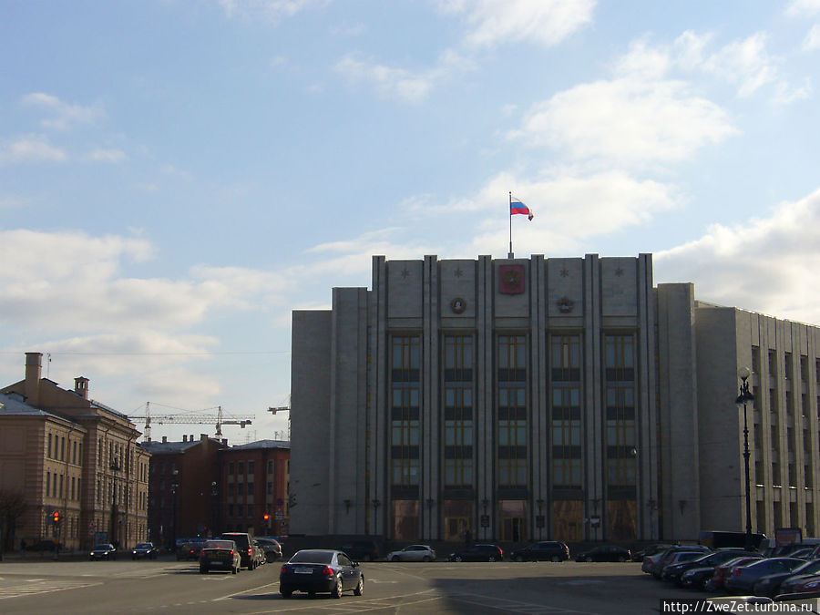 Здание правительства Ленинградской области Санкт-Петербург, Россия