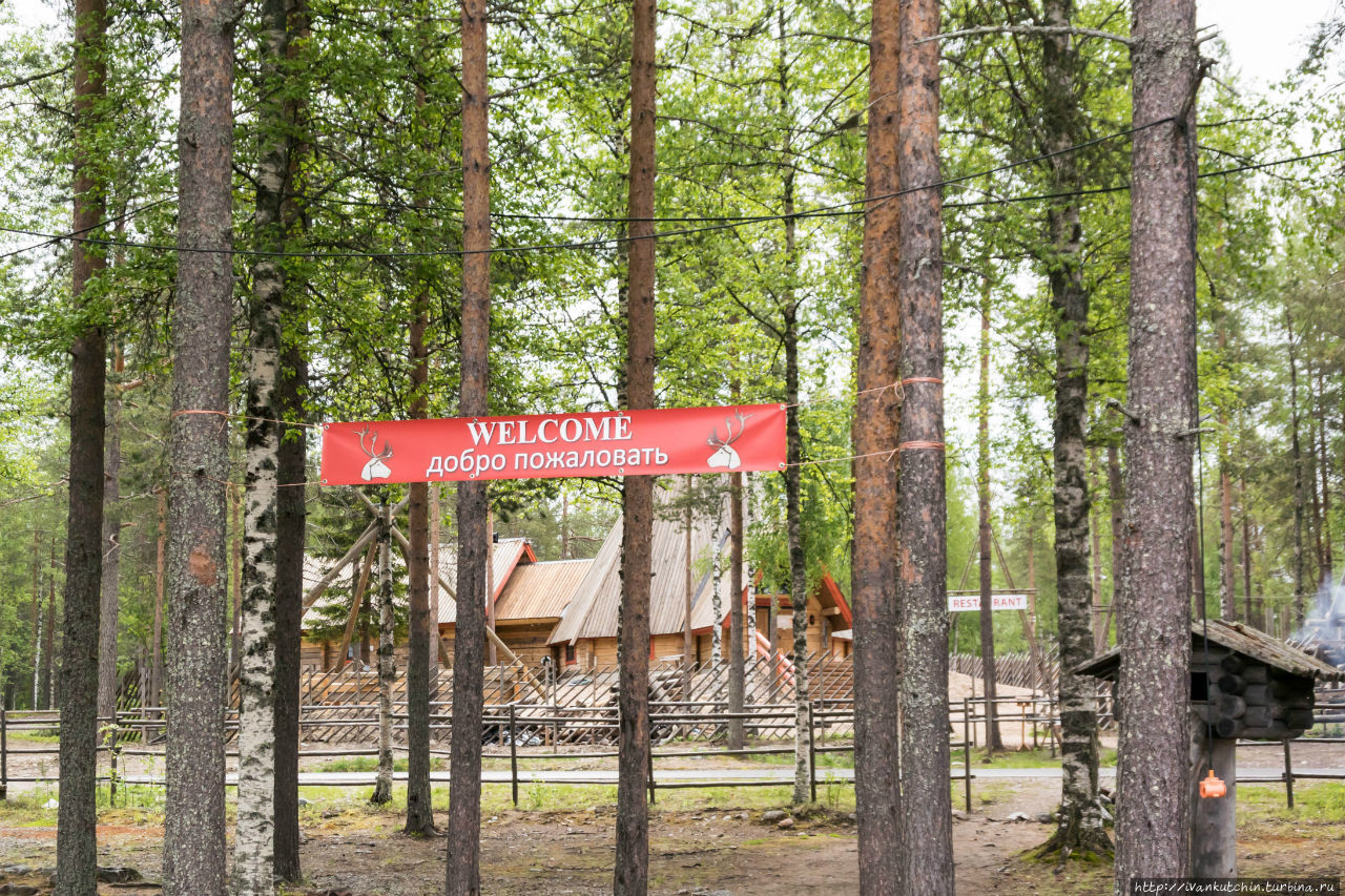 Деревня Санта-Клауса Рованиеми, Финляндия