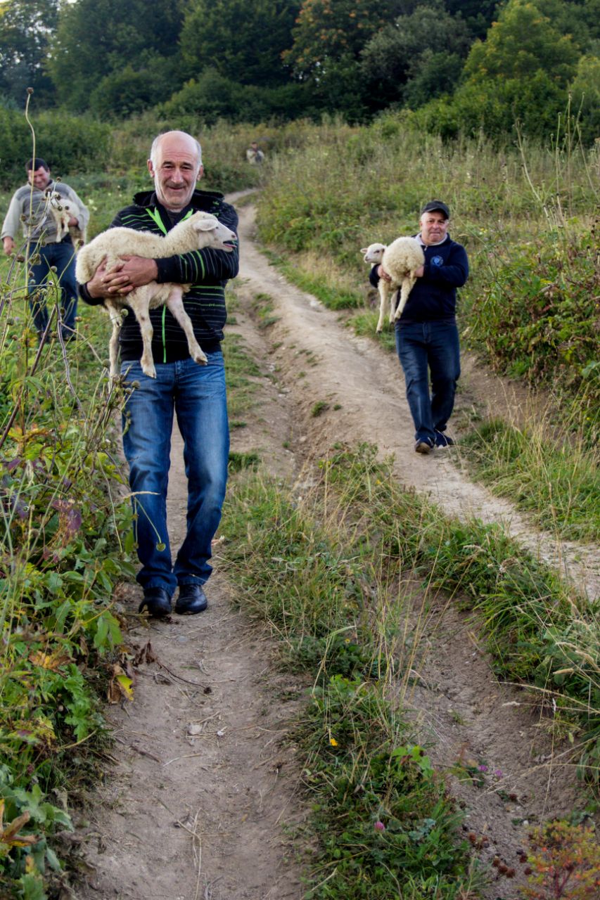 Праздник в Мравалдзали Мравалдзали, Грузия