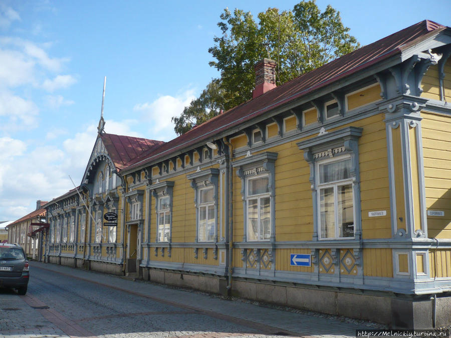 Прогулка по средневековому городку Раума, Финляндия