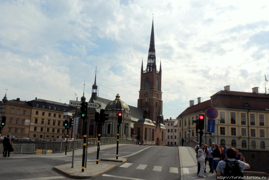 Жемчужиной Гамла Стан многие жители столицы считают церковь Риддархольмсчюркан Стокгольм, Швеция
