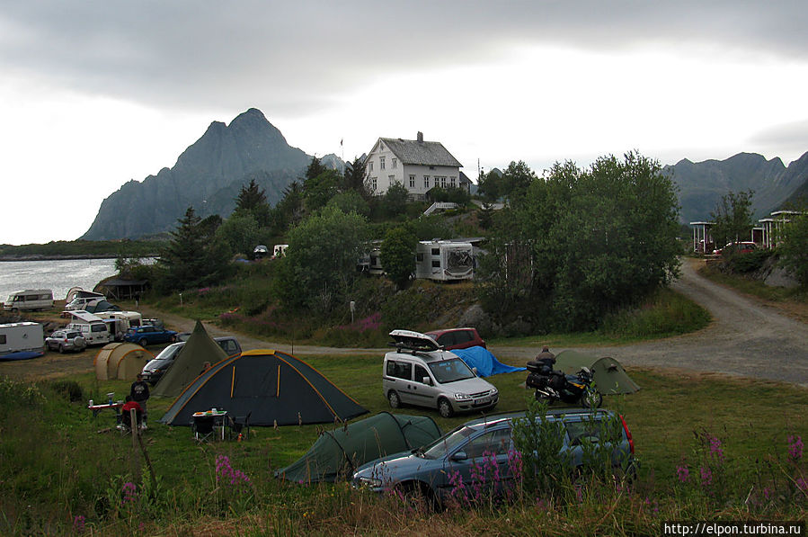 Ørsvågvær Camping Острова Лофотен, Норвегия