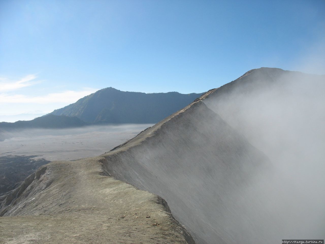 Вулкан Бромо Бромо-Тенггер-Семеру Национальный Парк, Индонезия