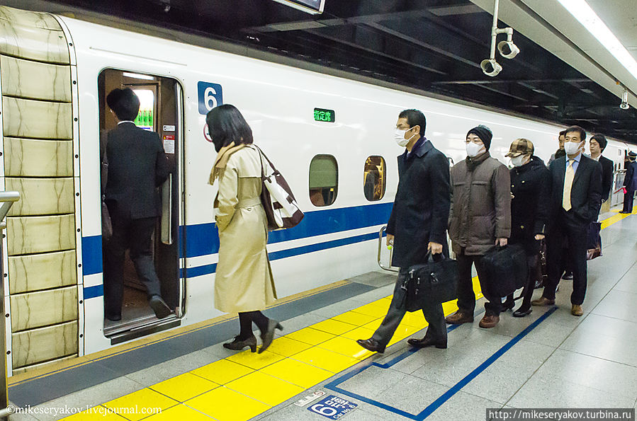 Скоростные японские поезда — Синкансэны Япония