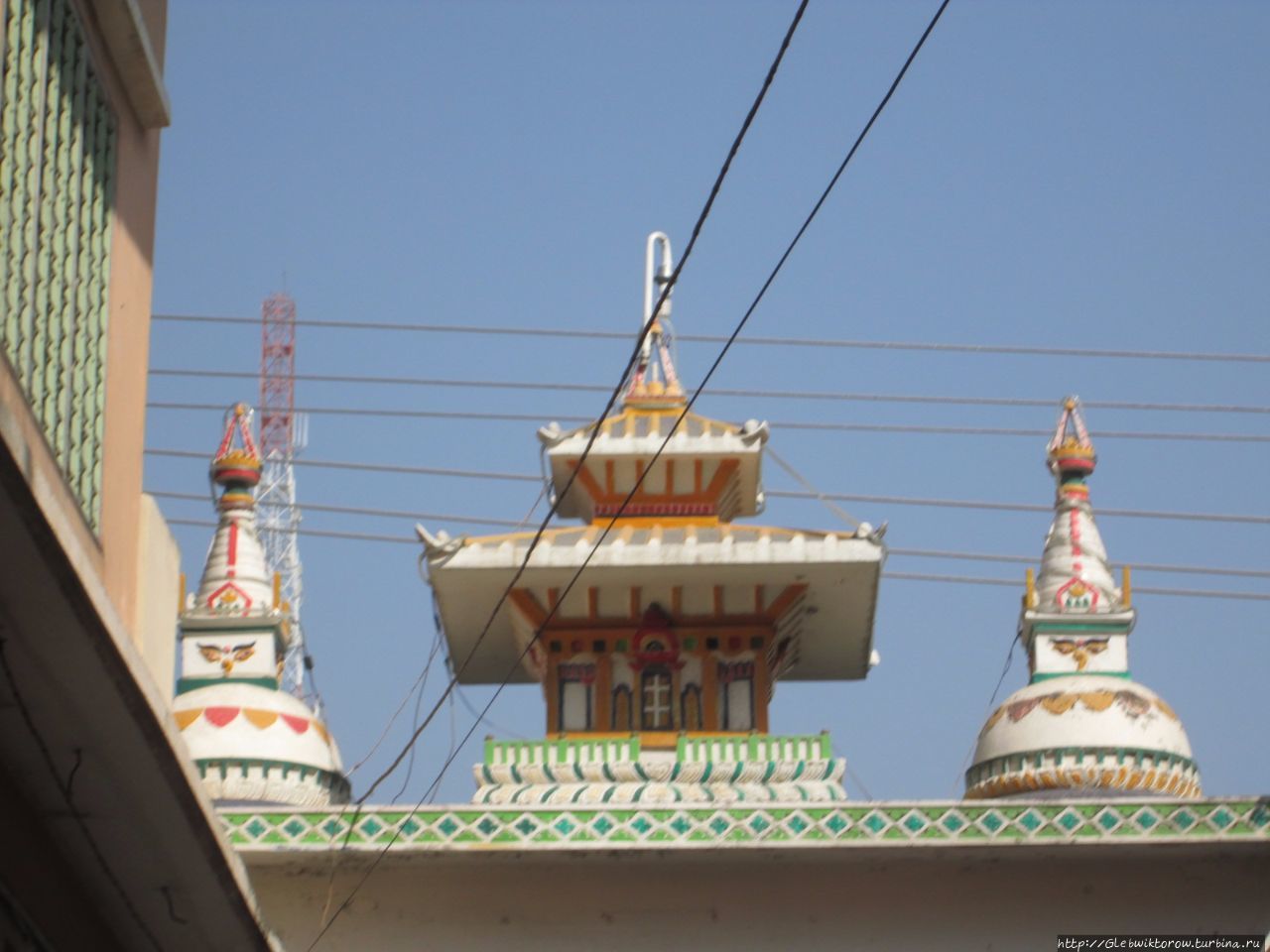 Посещение непальского духовного центра Мандалай, Мьянма