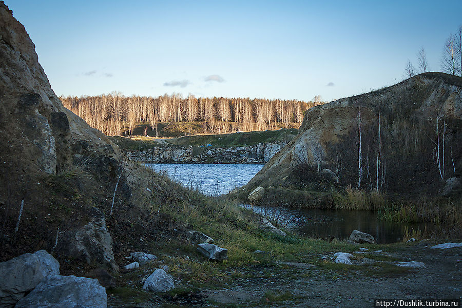 Прохоро-Баландинский мраморный разрез Челябинская область, Россия