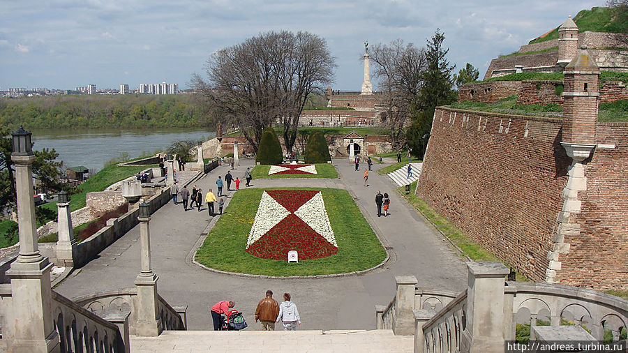 В крепости Калемагден Сербия