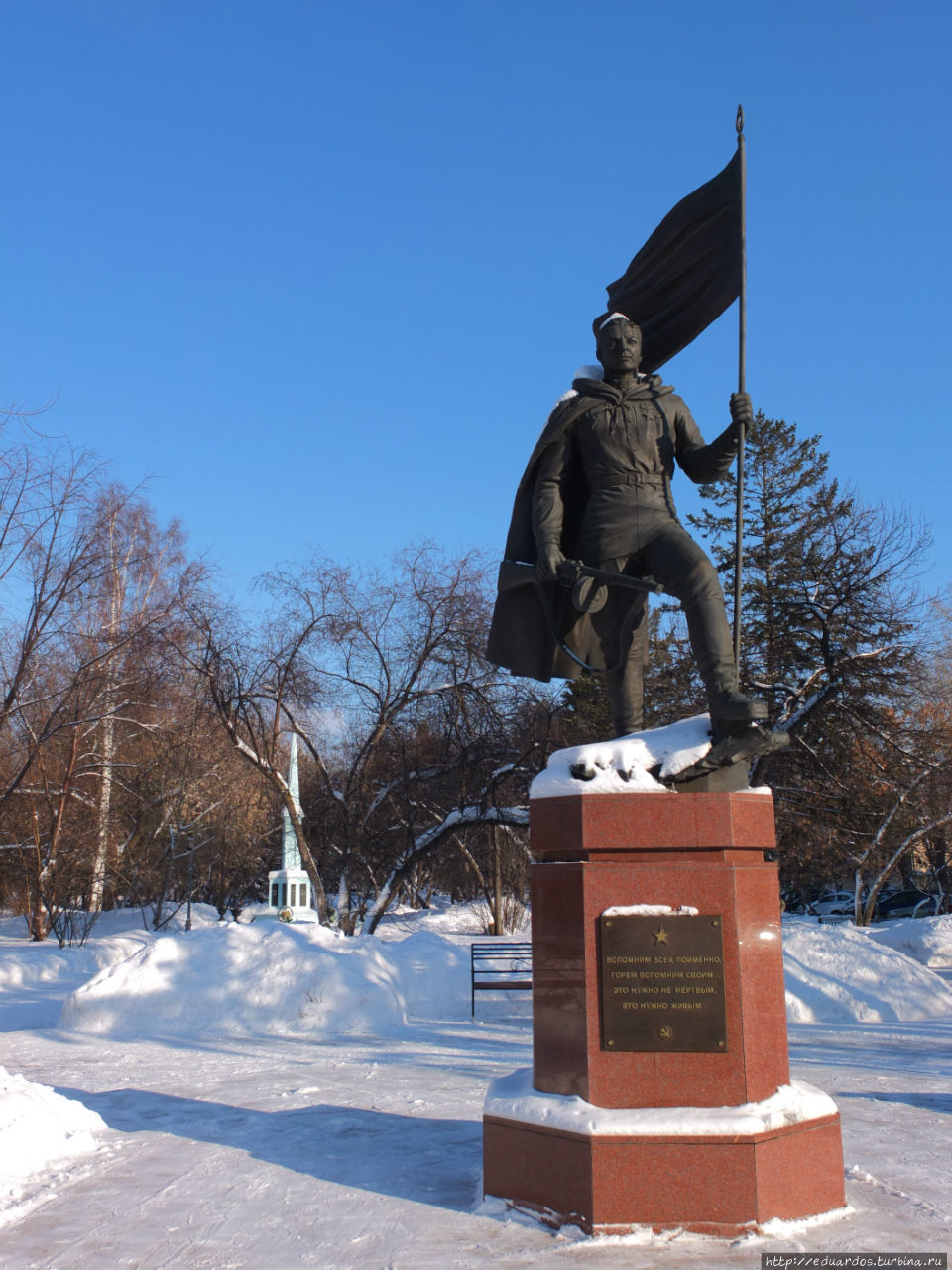 Прогулка по заснеженному Томску Томск, Россия