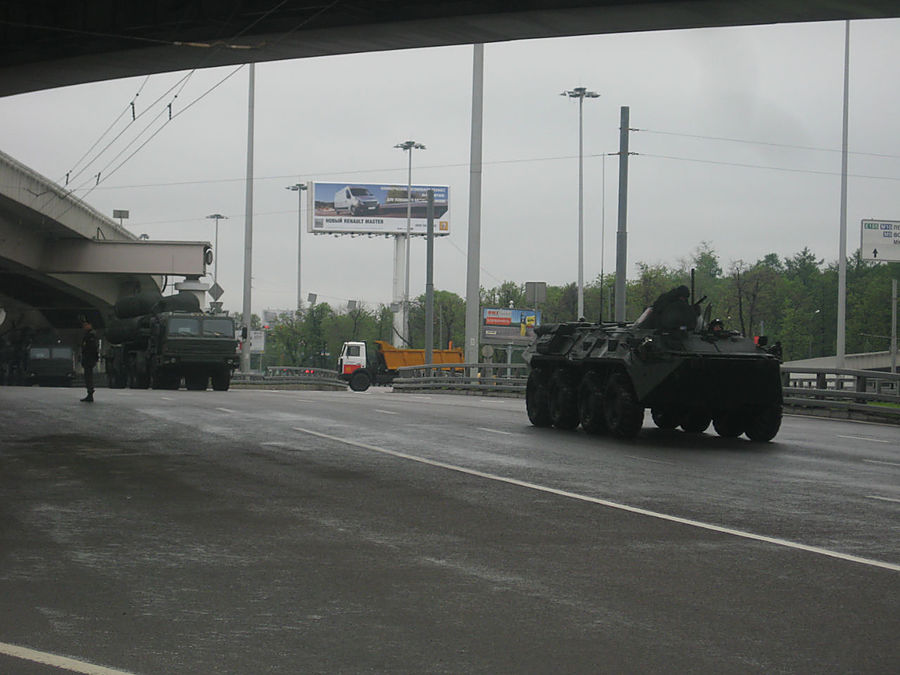 День Победы. Ранее утро Москва, Россия