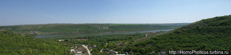Панорама Днестра