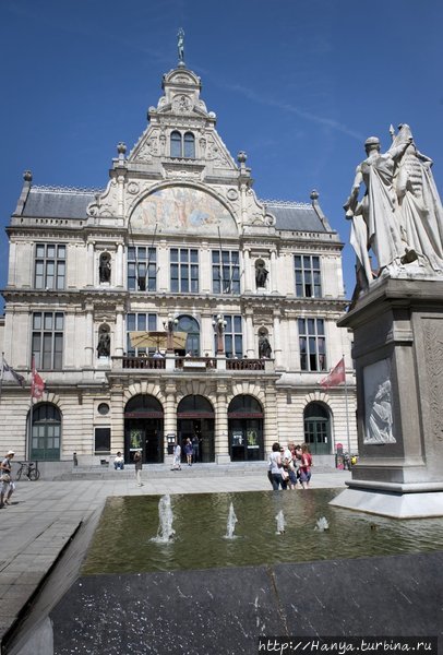 Королевский фламандский театр в Генте. Фото из интернета Гент, Бельгия