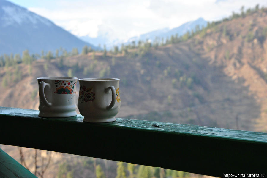 Индия: Нагар — Прощальный чай. Наггар, Индия