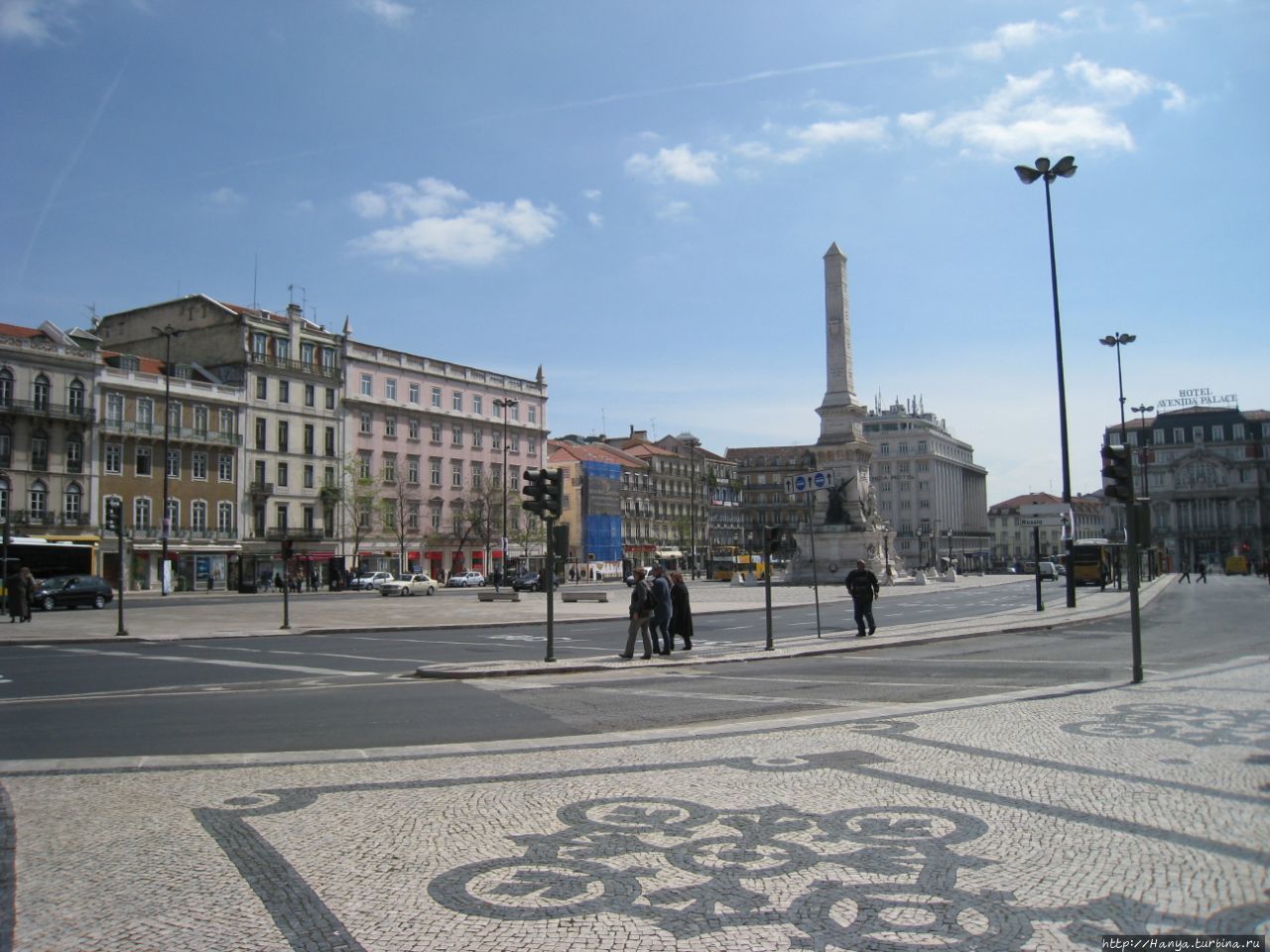 Площадь Реставраторов Лиссабон, Португалия