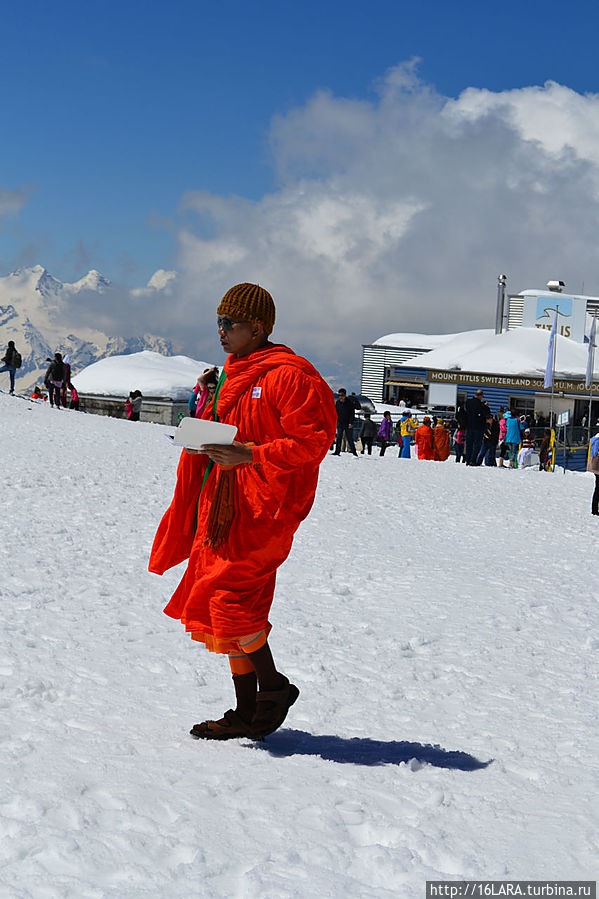 Титлис — популярен у будийских монахов.