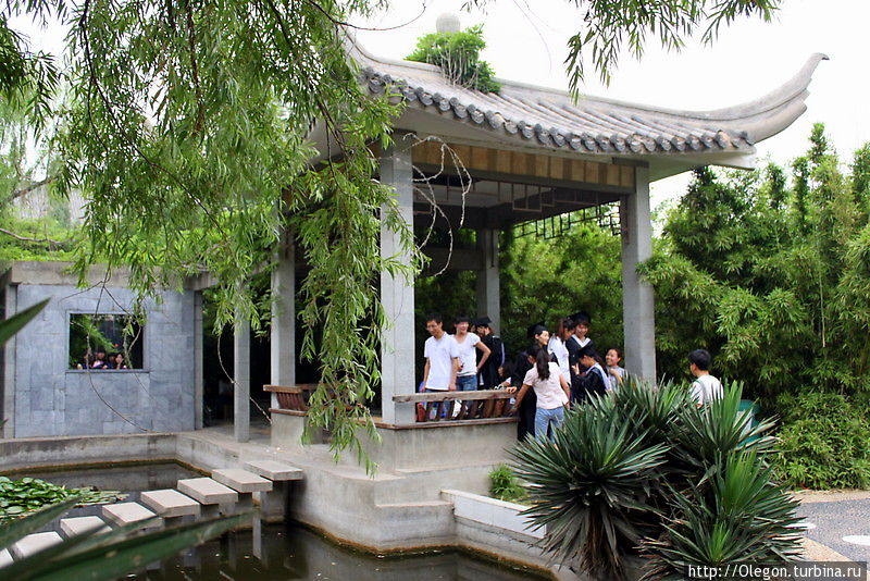 Красивый парк учебного заведения Кайфэн, Китай