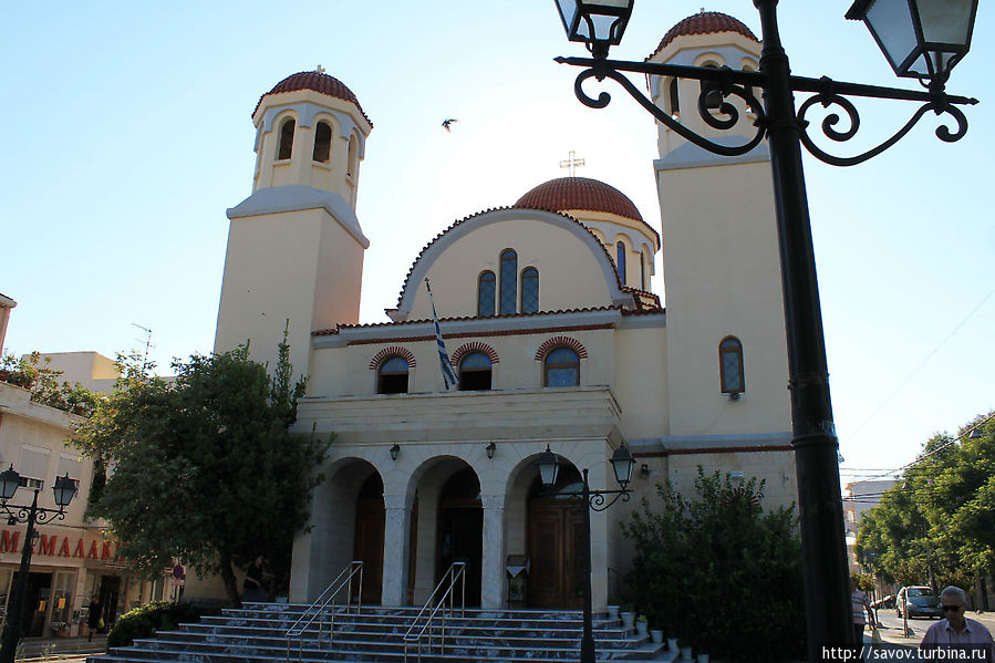 Церковь в центре г. Ретимно Остров Крит, Греция
