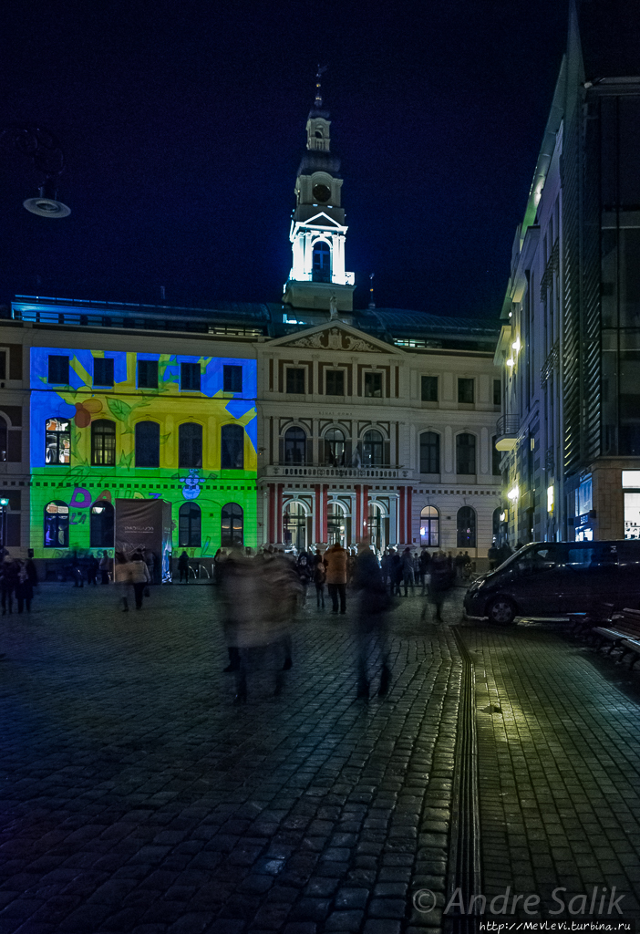 Staro Riga 2015 Фестиваль света Рига сияет Рига, Латвия