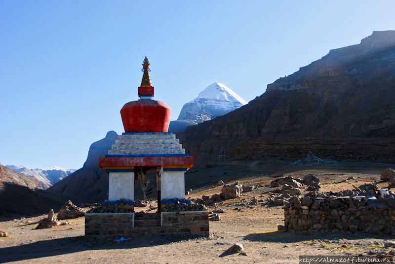 Первые Тибетские хроники. Первая кора вокруг Кайласа. Кайлаш, Китай