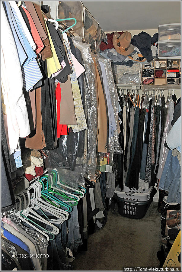 Вон они — ковбойские шляпы на полке. Я тоже одну привез — из чистой шерсти — из Оклахомы...
*