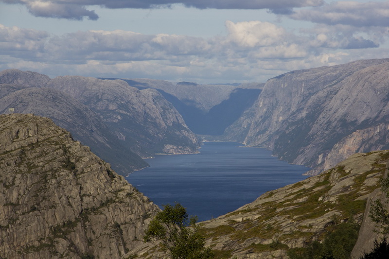 Норвегия — от Кьерага до Прейкестолена Люсе-фьорд, Норвегия