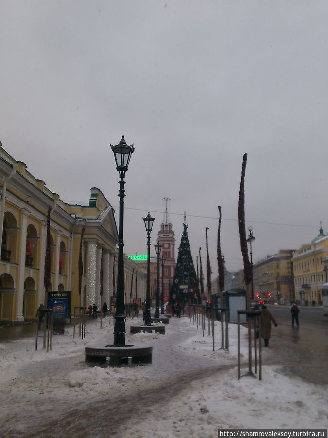 И выпал снег... Санкт-Петербург, Россия