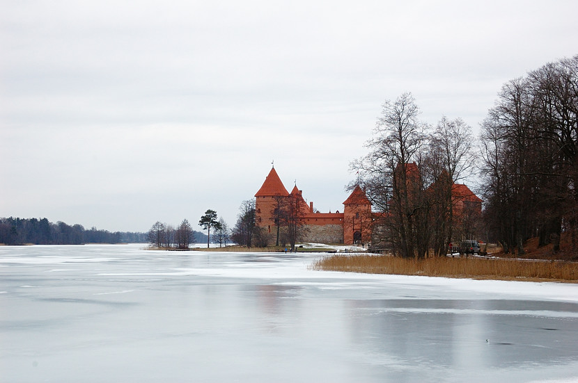 Замок на острове Тракай, Литва