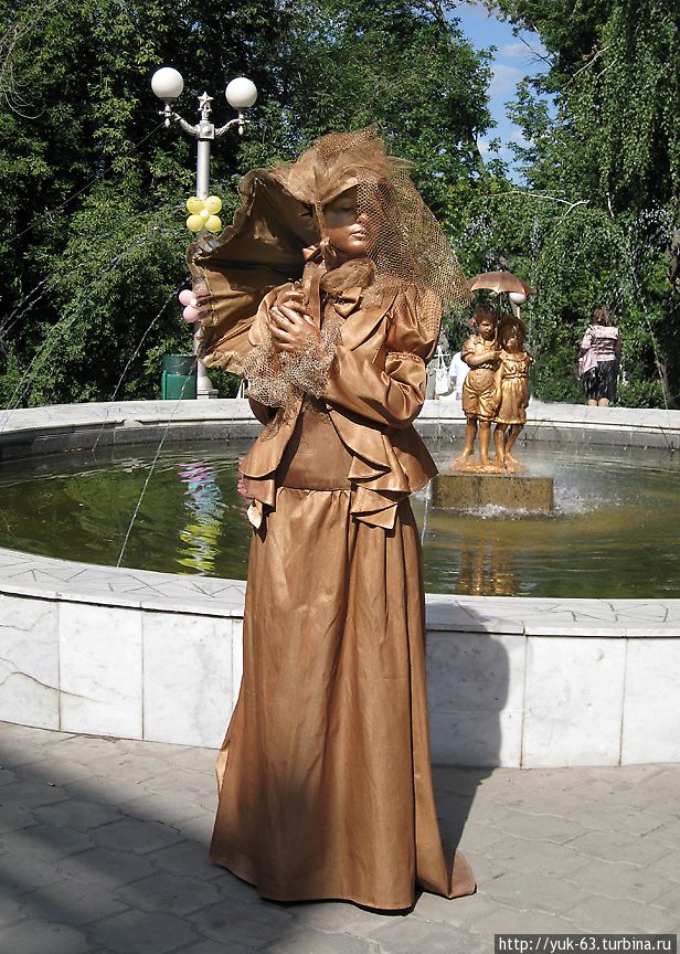 Живые скульптуры Самара, Россия