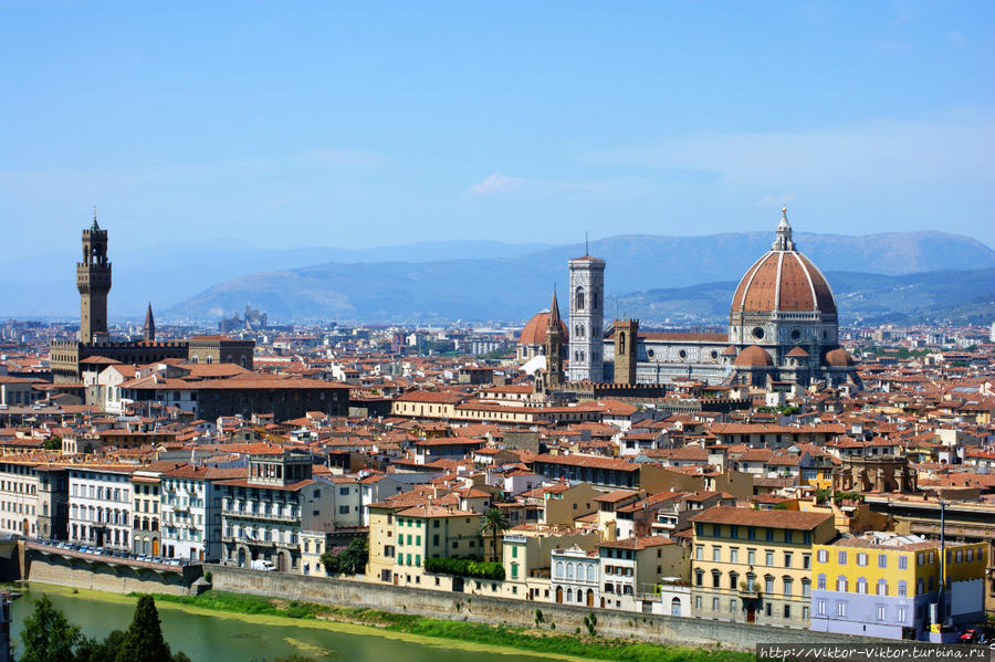 Флоренция. В этом городе начиналась борьба между гвельфами и гибеллинами Флоренция, Италия