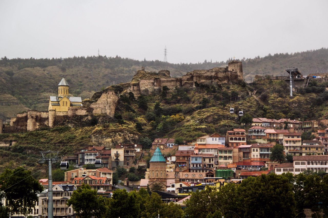 крепость Нарикала и храм Св. Николая Тбилиси, Грузия