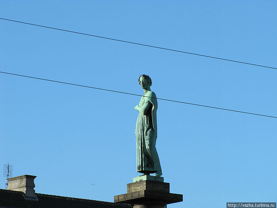 Копенгаген.  Первые шаги по городу Копенгаген, Дания