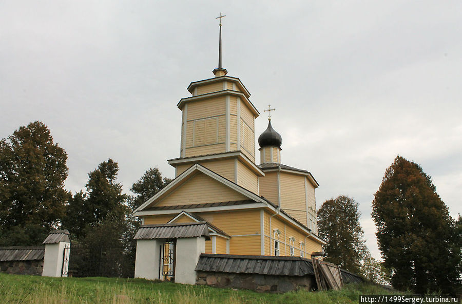 Церковь Св.Георгия. Пушкинские Горы, Россия