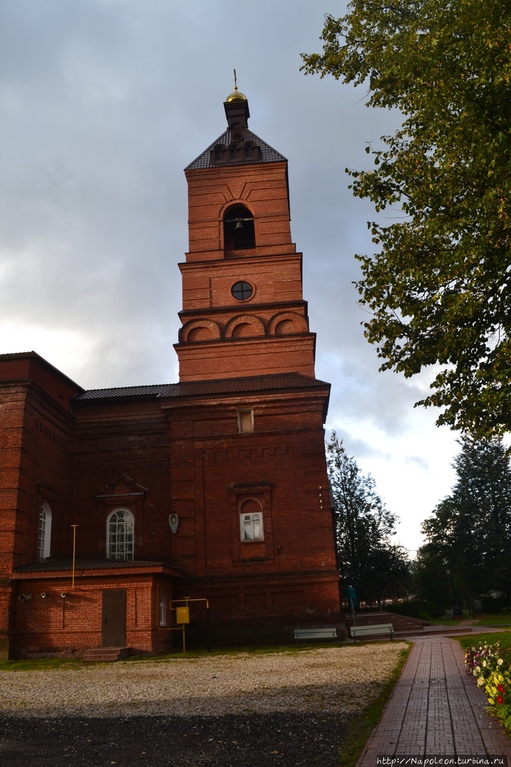 Церковь Александра Невского Окуловка, Россия