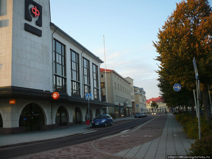 Прогулка по центру столицы Аландских островов Мариехамн, Аланды