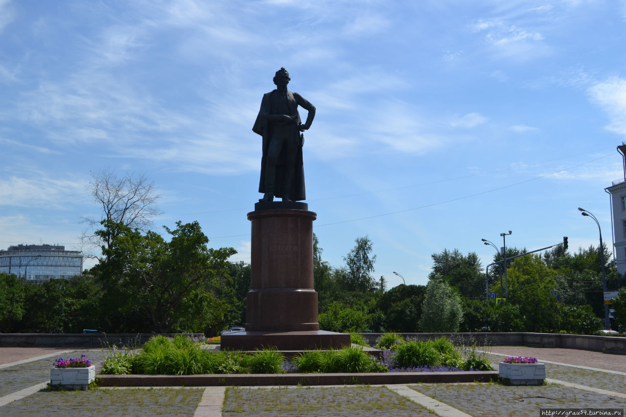 Памятник А.В.Суворову Москва, Россия