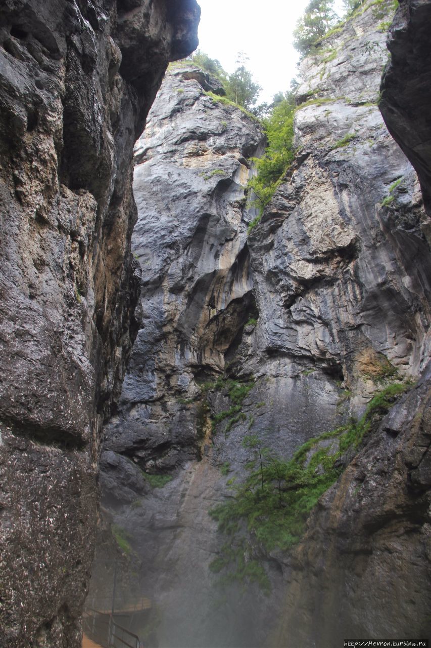 Ущелье реки Ааре Майринген, Швейцария