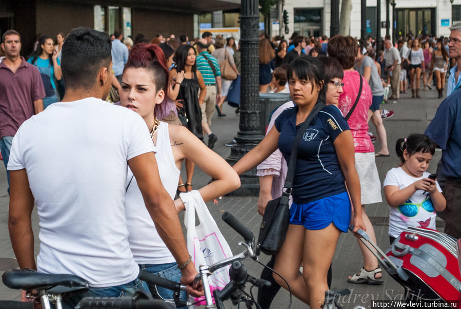 Неутомимые гости Барселоны Барселона, Испания