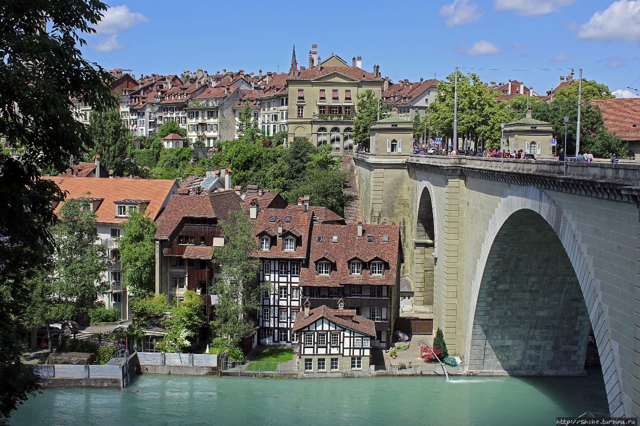 Река Ааре Берн, Швейцария