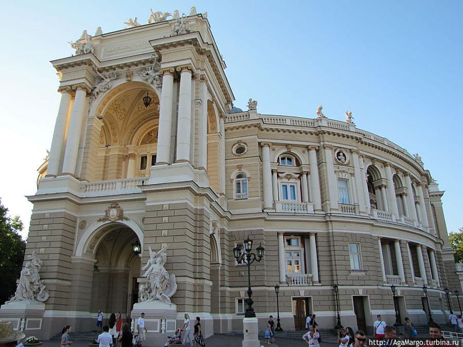 Красивейший оперный театр Одесса, Украина