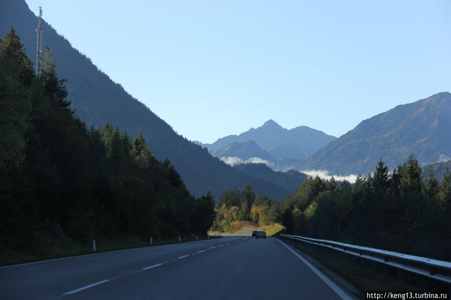 Дороги Баварии Земля Бавария, Германия