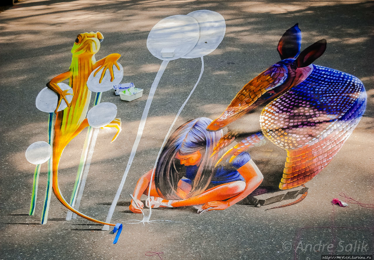 Создание рисунка Рига, Латвия