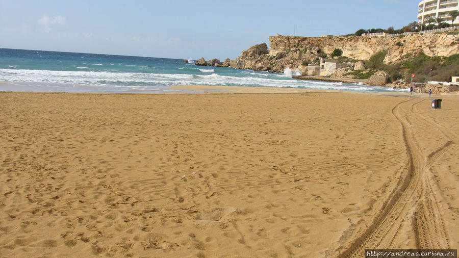 Золотой пляж Мальта