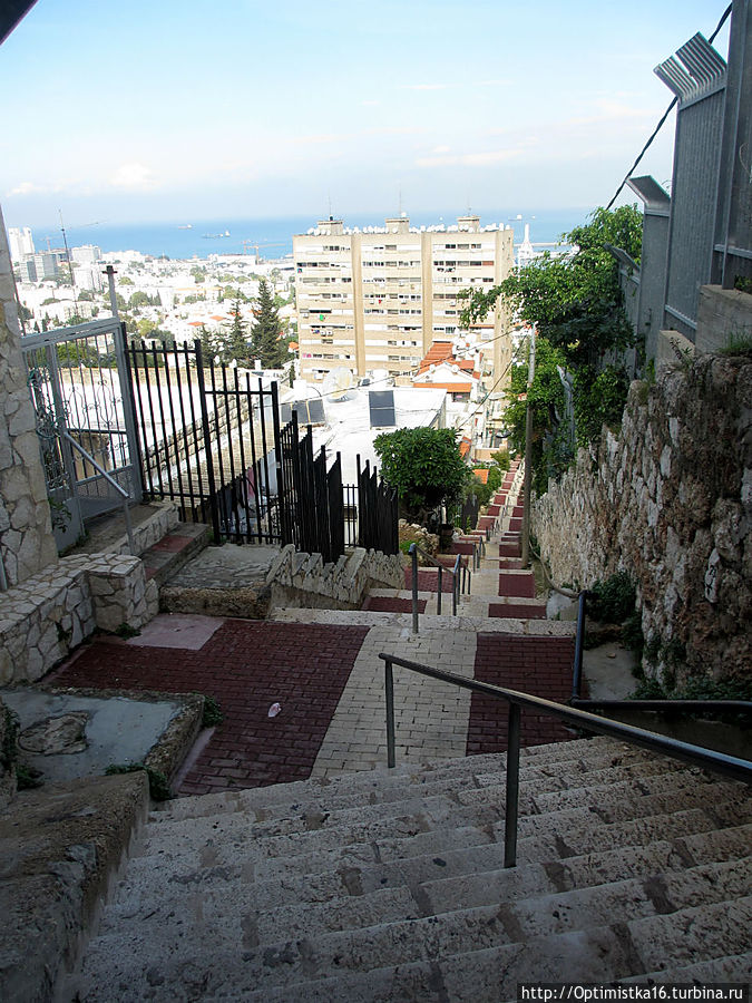 Бахайские сады. Нижние террасы Хайфа, Израиль