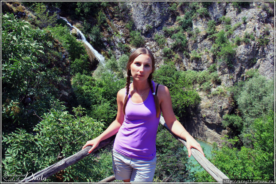 Ода красоте болгарской природы — водопад Кая Бунар Хотница, Болгария